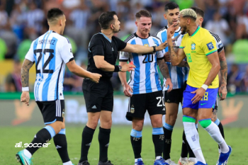 Аргентина в матче с Бразилией